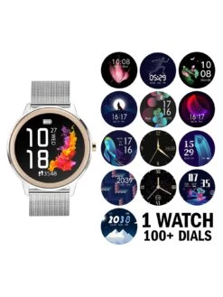 Sekonda Flex Men's Smartwatch - Stainless Steel/Mesh 12 Sekonda Flex Men's Smartwatch - Stainless Steel/Mesh -Digital Station V9I05 SQ5 0000000035 SILVER SLd1