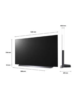 LG OLED55CS6LA, 55 Inch, OLED, 4K Ultra HD HDR, Smart TV -Digital Station V9KTD SQ4 0000000004 BLACK SLd