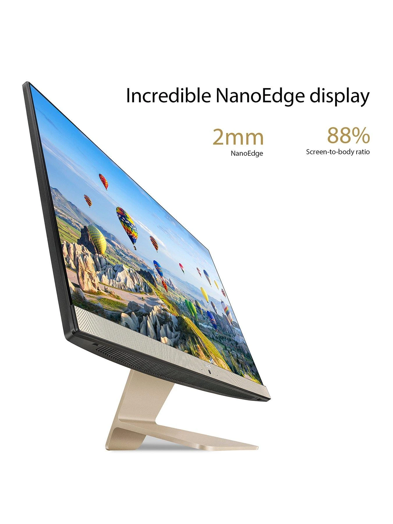 Asus Vivo V241EAT-BA003 All-In-One Desktop PC - 23.8in FHD Touchscreen, Intel Core I7, 16GB RAM, 512GB SSD 2 Asus Vivo V241EAT-BA003 All-In-One Desktop PC - 23.8in FHD Touchscreen, Intel Core I7, 16GB RAM, 512GB SSD - Image 2