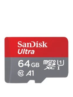 SanDisk Ultra 64GB MicroSDXC UHS-I Card With Adapter - 2-pack