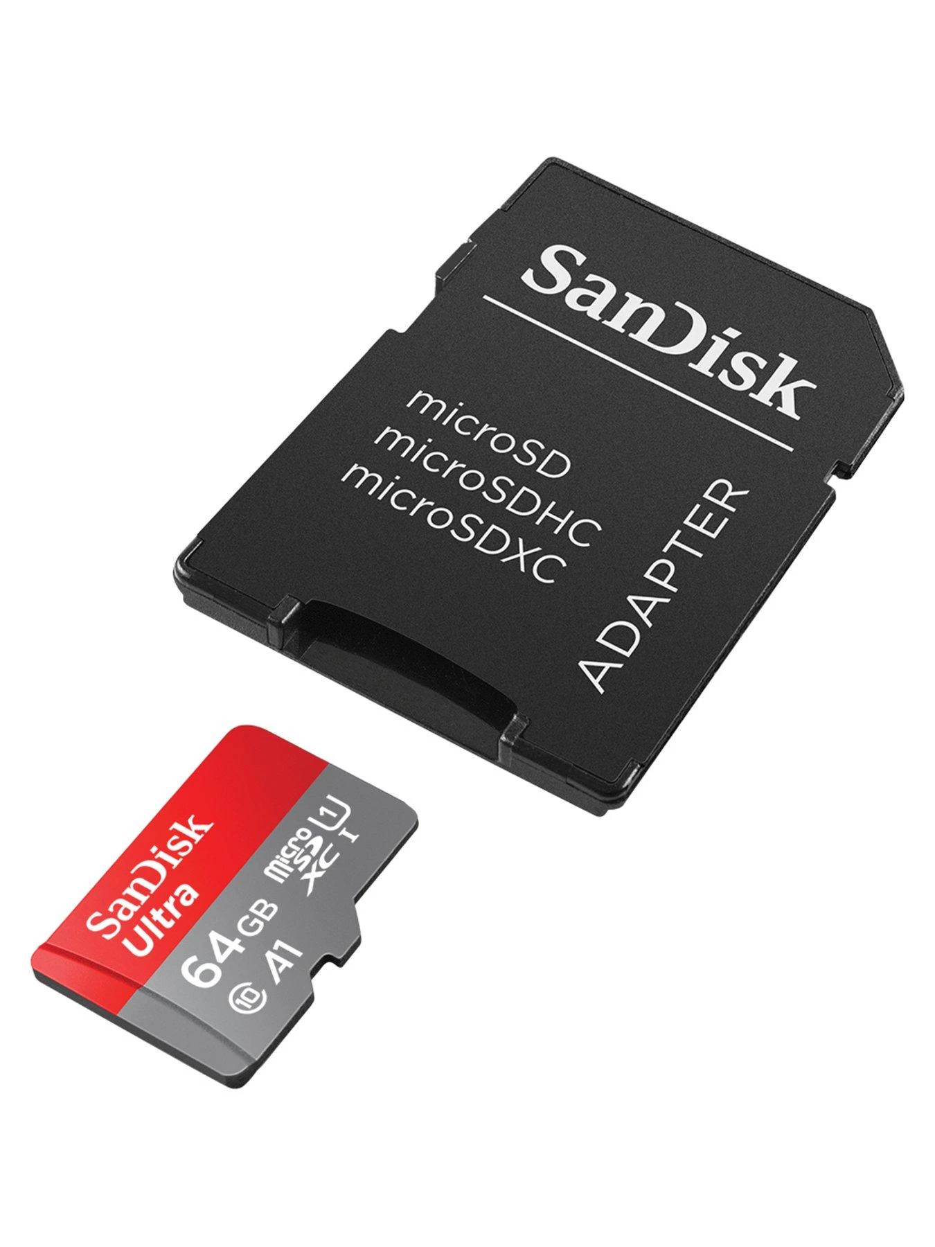 SanDisk Ultra 64GB MicroSDXC UHS-I Card With Adapter - 2-pack 4 SanDisk Ultra 64GB MicroSDXC UHS-I Card With Adapter - 2-pack - Image 4
