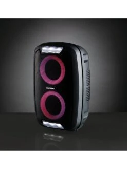 Daewoo Portable LED Bluetooth Party Speaker -Digital Station VALDG SQ6 0000000004 BLACK SLd2