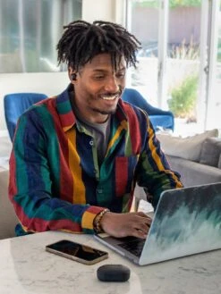 JLab JBuds Air Pro True Wireless Headphones - Black -Digital Station VASAR SQ6 0000000004 BLACK SLd2