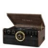 Victrola Empire 6-in-1 Music Centre - Bluetooth Record Player With Built-In Stereo Speakers, Cassette, CD And Radio