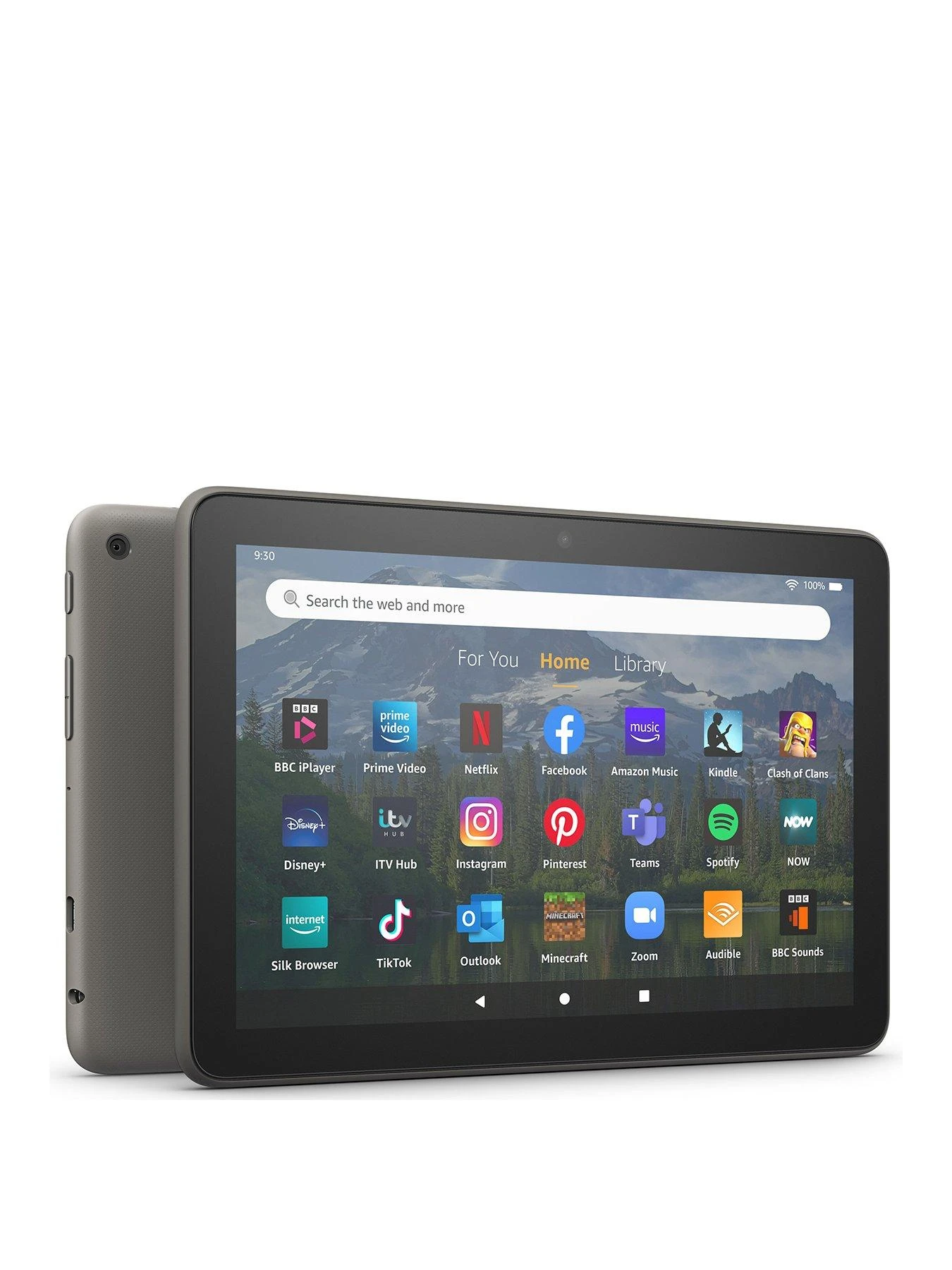 Amazon Fire HD 8 Plus Tablet, 8-inch HD Display, 32GB Storage, Grey 3 Amazon Fire HD 8 Plus Tablet, 8-inch HD Display, 32GB Storage, Grey - Image 3