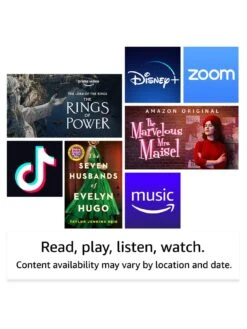 Amazon Fire HD 8 Tablet - 8-inch HD Display, 32GB -Digital Station VB10Q SQ5 0000000004 BLACK SLd1