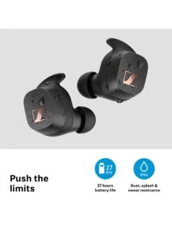 Sennheiser Sennheiser SPORT True Wireless Earbuds 12 Sennheiser Sennheiser SPORT True Wireless Earbuds -Digital Station VB1NG SQ6 0000000004 BLACK SLd2