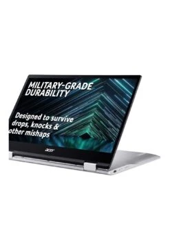 Acer Chromebook Spin 513 CP513-1H - 13.3 In FHD, Qualcomm, 4GB RAM, 64GB EMMC …with Optional M365 Family 12 Months -Digital Station VB28N SQ3 0000000035 SILVER SLa