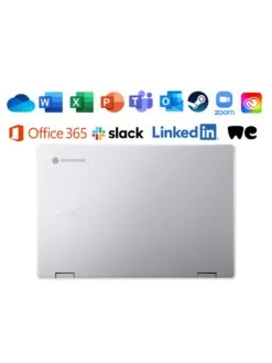 Acer Chromebook Spin 513 CP513-1H - 13.3 In FHD, Qualcomm, 4GB RAM, 64GB EMMC …with Optional M365 Family 12 Months -Digital Station VB28N SQ7 0000000035 SILVER SLd3