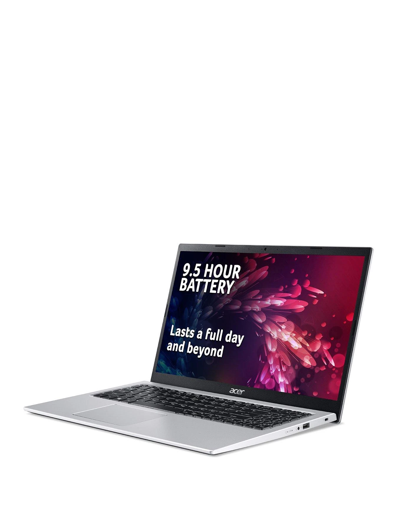 Acer Aspire 3 A315-58 Laptop - 15.6in FHD, Intel Core I5, 8GB RAM, 512GB SSD - Silver 3 Acer Aspire 3 A315-58 Laptop - 15.6in FHD, Intel Core I5, 8GB RAM, 512GB SSD - Silver - Image 3