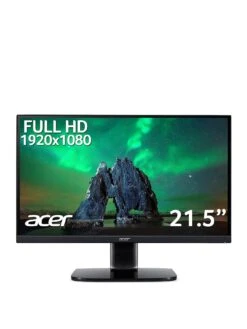 Acer KA222Q 21 Inch, Zero Frame FreeSync 1ms (VRB) Monitor - Black