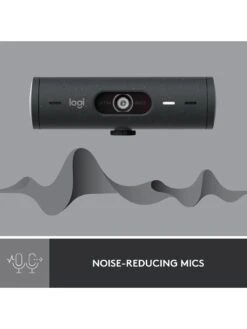 Logitech Brio 500 Full HD Webcam, USB-C Cable, Works With Teams, Google Meet, Zoom -Digital Station VB3C5 SQ4 0000000527 GRAPHITE SLd