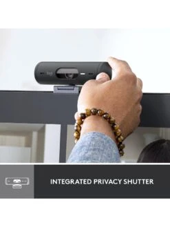 Logitech Brio 500 Full HD Webcam, USB-C Cable, Works With Teams, Google Meet, Zoom -Digital Station VB3C5 SQ6 0000000527 GRAPHITE SLd2