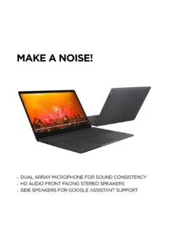 Lenovo Ideapad 5 Chromebook - 14in FHD, Intel Pentium Gold, 4GB RAM, 128GB Fast SSD Storage -Digital Station VB8RP SQ3 0000000005 GREY SLa