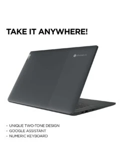 Lenovo Ideapad 5 Chromebook - 14in FHD, Intel Pentium Gold, 4GB RAM, 128GB Fast SSD Storage -Digital Station VB8RP SQ6 0000000005 GREY SLd2