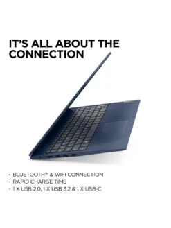 Lenovo IdeaPad 3 Laptop - 15.6in FHD, Intel Core I7, 8GB RAM, 512GB SSD -Digital Station VB8SG SQ7 0000000020 BLUE SLd3