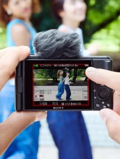 Sony Vlog Camera ZV1FBDI.EU Digital Camera (Vari-angle Screen, 4K Video, Slow Motion, Vlog Features)  - Black -Digital Station VBG4M SQ6 0000000004 BLACK SLd2