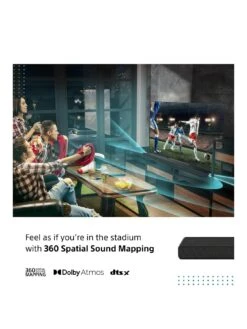 Sony HTA3000 - 3.1 Channel Dolby Atmos® Soundbar -Digital Station VBLPZ SQ3 0000000004 BLACK SLa