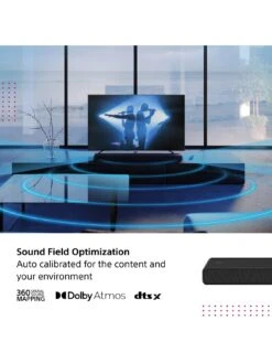 Sony HTA3000 - 3.1 Channel Dolby Atmos® Soundbar -Digital Station VBLPZ SQ6 0000000004 BLACK SLd2