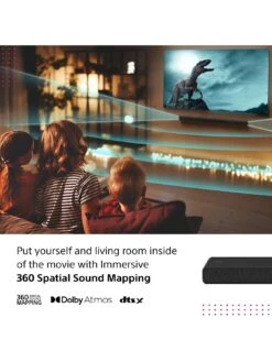 Sony HTA3000 - 3.1 Channel Dolby Atmos® Soundbar -Digital Station VBLPZ SQ7 0000000004 BLACK SLd3
