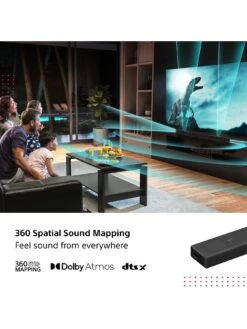 Sony HTA 5000 - 5.1.2 Channel Dolby Atmos® Soundbar -Digital Station VBLQ0 SQ4 0000000004 BLACK SLd