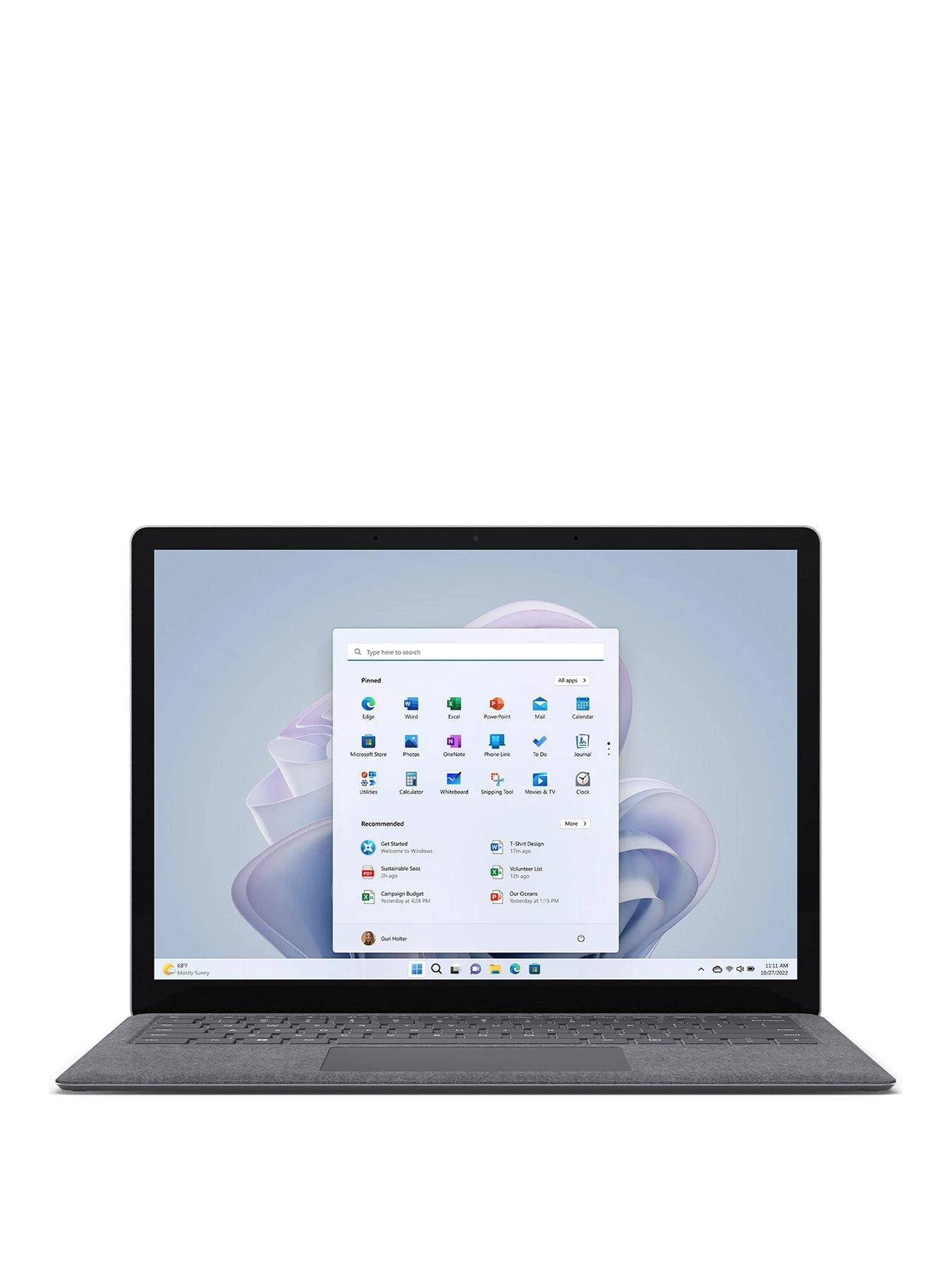 Microsoft Surface Laptop 5 - 13.5in PixelSense Touchscreen, Intel Core I5, 8GB RAM, 512GB SSD - Platinum 1 Microsoft Surface Laptop 5 - 13.5in PixelSense Touchscreen, Intel Core I5, 8GB RAM, 512GB SSD - Platinum