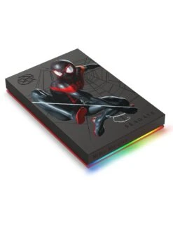 Seagate Marvel Miles Morales Special Edition FireCuda External 2TB Hard Drive -Digital Station VC8FR SQ5 0000000088 NO COLOR SLd1