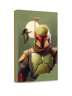 Seagate Star Wars Ep1 Boba Fett Special Edition External 2TB Hard Drive -Digital Station VC8FY SQ3 0000000088 NO COLOR SLa