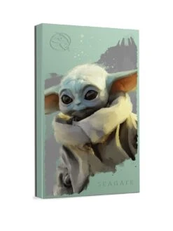 Seagate Star Wars Ep1 Grogu Special Edition External 2TB Hard Drive -Digital Station VC8G0 SQ3 0000000088 NO COLOR SLa