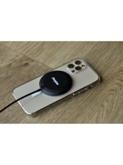 Energizer 15watt Magnetic Wireless Charger Supports Wireless Charging On Your IPhone12, 13 & 14 Series Handsets (Qi Certified) 12 Energizer 15watt Magnetic Wireless Charger Supports Wireless Charging On Your IPhone12, 13 & 14 Series Handsets (Qi Certified) -Digital Station VCHI4 SQ7 0000000004 BLACK SLd3