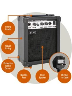 3rd Avenue 10W RMS Guitar Amplifier -Digital Station VE34J SQ5 0000000099 N A SLd2