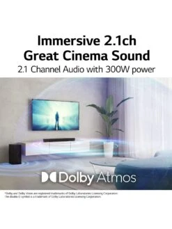 LG S60Q Soundbar -Digital Station VF3NY SQ4 0000000004 BLACK SLd