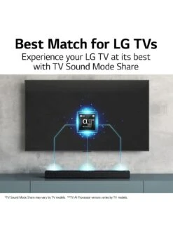 LG S60Q Soundbar -Digital Station VF3NY SQ7 0000000004 BLACK SLd3