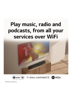 LG USE6S Soundbar -Digital Station VF3NZ SQ3 0000000004 BLACK SLa