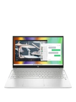 HP Pavilion 15-eg2015na Laptop - 15.6 FHD Touchscreen, Intel Core I7, 8GB RAM, 512GB SSD, with Optional Microsoft 365 Family (12 Months) - Silver -Digital Station VFVGH SQ3 0000000035 SILVER SLa