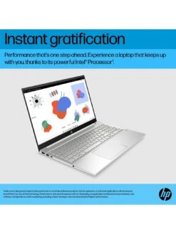 HP Pavilion 15-eg2015na Laptop - 15.6 FHD Touchscreen, Intel Core I7, 8GB RAM, 512GB SSD, with Optional Microsoft 365 Family (12 Months) - Silver -Digital Station VFVGH SQ6 0000000035 SILVER SLd2