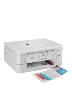 Brother DCPJ1800DW All-in-One Colour Wireless Inkjet Printer With Automatic Paper Cutter -Digital Station VGCPO SQ3 0000000013 WHITE SLa