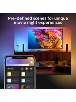 Philips Hue Hue Play Smart Light Bar White & Colour Ambiance Double Pack With Hue Bridge -Digital Station VGEND SQ4 0000000099 N A SLd2