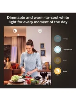 Philips Hue Hue White & Colour Ambiance Smart Bulb 3 Pack LED 6.5W B22 -Digital Station VGENE SQ4 0000000099 N A SLd2