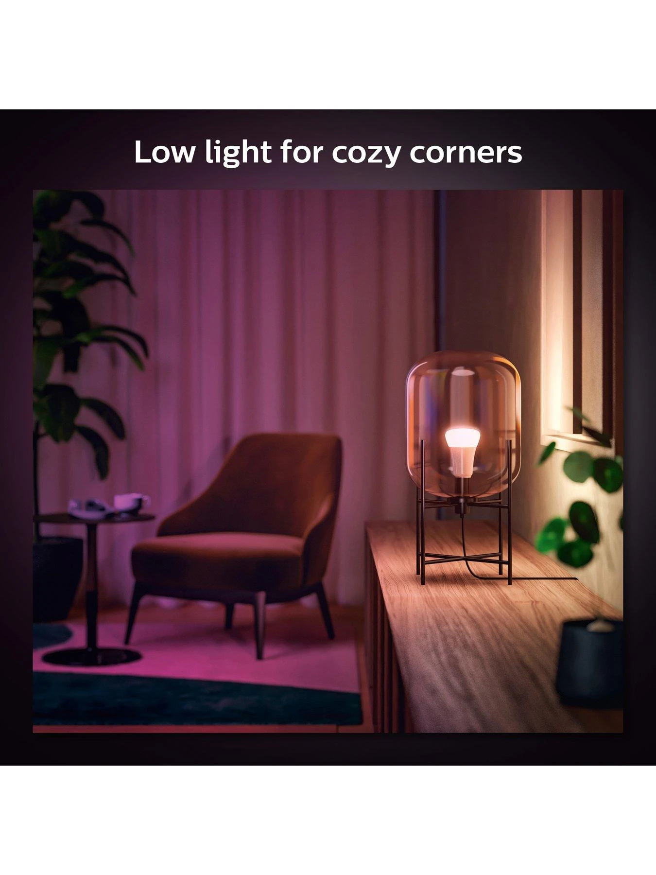 Philips Hue Hue White & Colour Ambiance Smart Bulb 3 Pack LED 6.5W E27 3 Philips Hue Hue White & Colour Ambiance Smart Bulb 3 Pack LED 6.5W E27 - Image 3