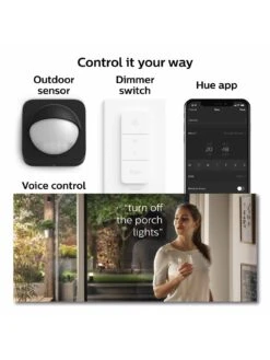 Philips Hue Hue Appear White And Colour Ambiance Smart Outdoor Wall Light Innox Twin Pack -Digital Station VGENH SQ5 0000000099 N A SLd3