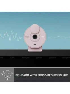 Logitech Brio 300 Full HD Webcam-ROSE 10 Logitech Brio 300 Full HD Webcam-ROSE -Digital Station VGFJT SQ4 0000000313 ROSE SLd2