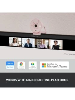 Logitech Brio 300 Full HD Webcam-ROSE 13 Logitech Brio 300 Full HD Webcam-ROSE -Digital Station VGFJT SQ7 0000000313 ROSE SLd5