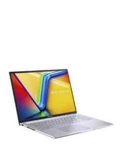 Asus Vivobook 16 Laptop - 16in FHD, Intel Core I7, 16GB RAM, 512GB SSD, with Optional Microsoft 365 Family (12 Months) - Silver
