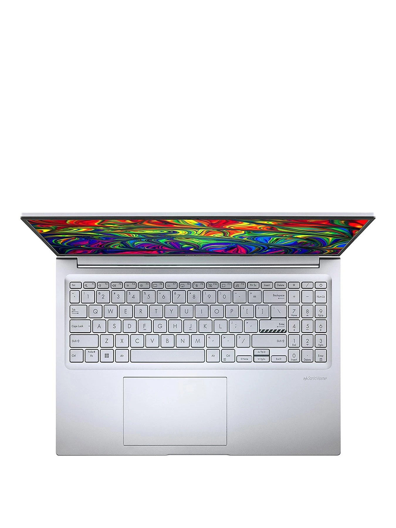 Asus Vivobook 16X Laptop - 16in FHD+, AMD Ryzen 7, 16GB RAM, 512GB SSD, With Optional Microsoft 365 Family (1 Year) - Silver 2 Asus Vivobook 16X Laptop - 16in FHD+, AMD Ryzen 7, 16GB RAM, 512GB SSD, With Optional Microsoft 365 Family (1 Year) - Silver - Image 2