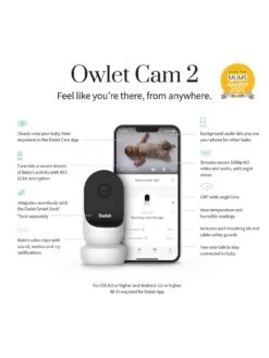Owlet Monitor Duo: Smart Sock 3 + Cam 2 - Mint -Digital Station VGKYQ SQ4 0000000258 MINT SLd1