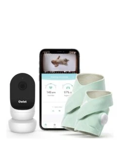 Owlet Monitor Duo PLUS: Smart Sock 3 And Cam 2 Mint