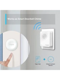 TP-Link TP Link Tapo H100 Smart Iot Hub With Chime -Digital Station VGQQW SQ5 0000000099 N A SLd3