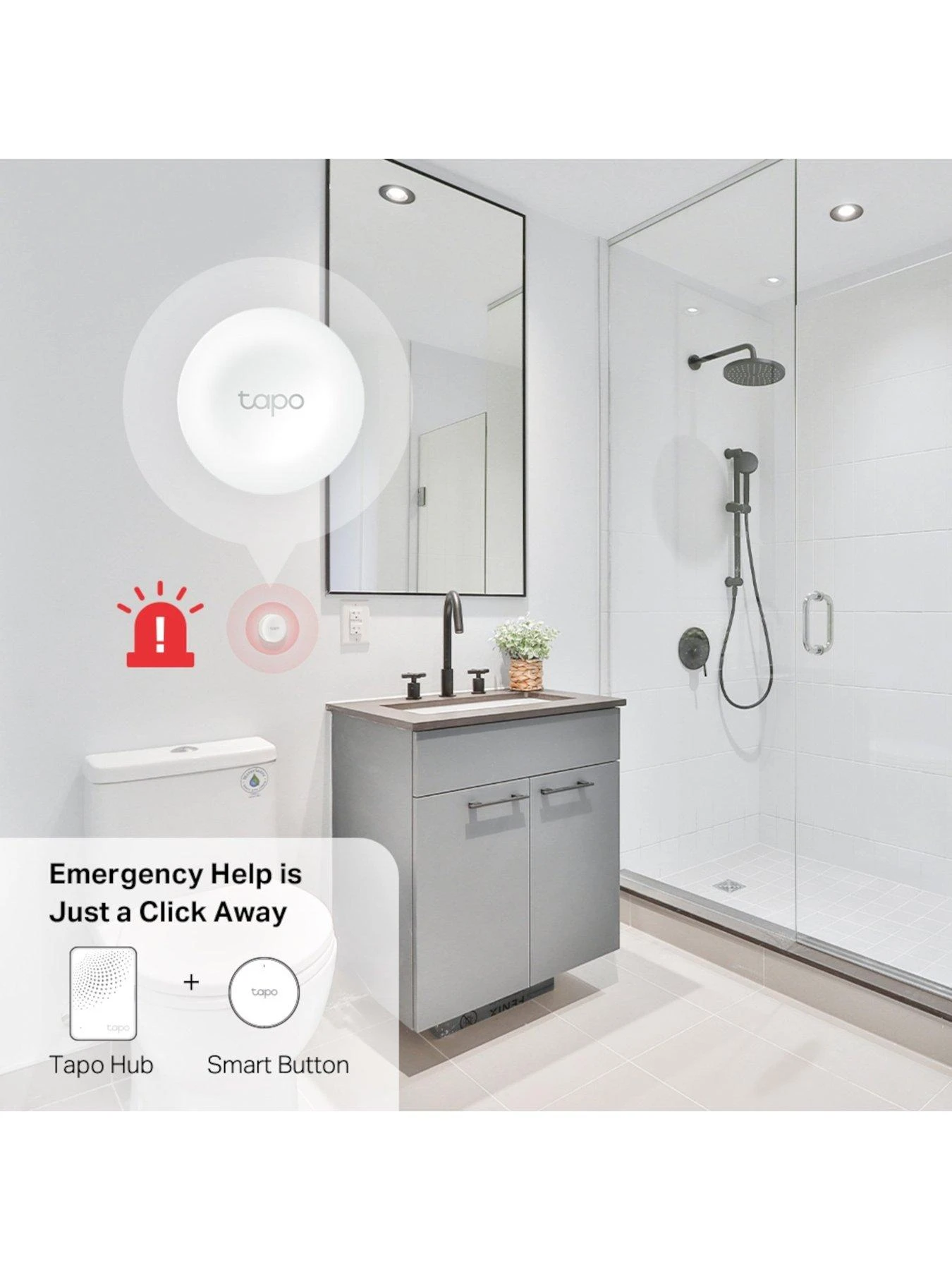 TP-Link TP Link Tapo S200B Smart Button 4 TP-Link TP Link Tapo S200B Smart Button - Image 4