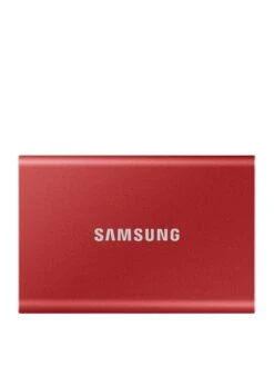 Samsung T7 2TB Portable SSD USB 3.2 -- Red